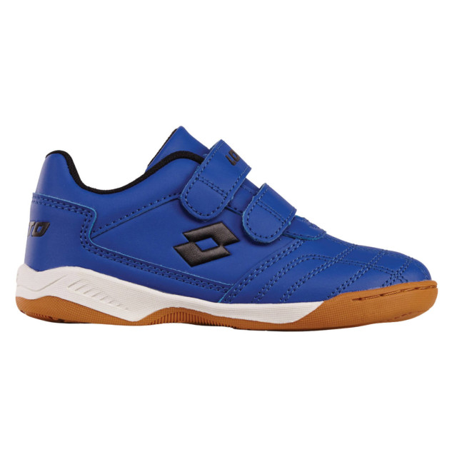 Lotto Childrens/kids packer ecologische leren trainers UTMR78616_blue large