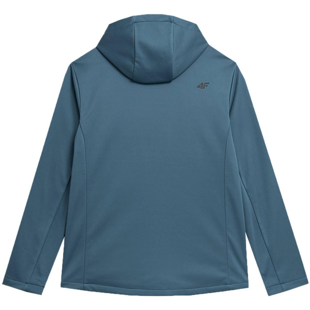 4F Heren m156 zacht shell jas UTMR78594_denim large
