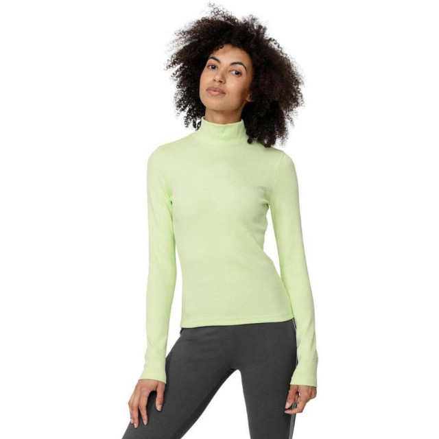 4F Dames h4l22 tsdl011 t-shirt met lange mouwen UTMR78568_lime large 4F Dames h4l22 tsdl011 t-shirt met lange mouwen UTMR78568_lime large