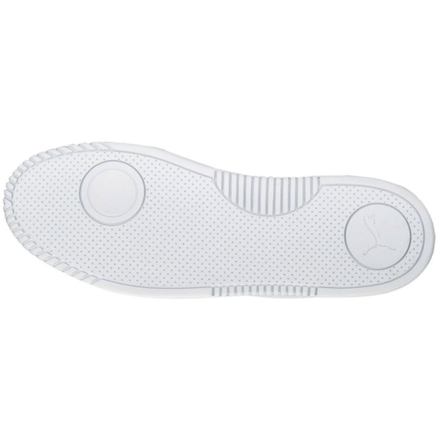 Puma Heren club 5v5 gecoat leren trainers UTMR78123_white large