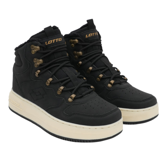 Lotto Dames jalana pf enkellaarsjes met imitatiebont UTMR78028_black large