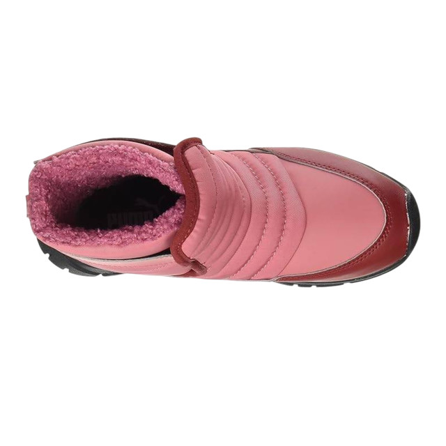 Puma Kinder/kinder nieve ecologisch leren enkellaarsjes UTMR78043_pink large