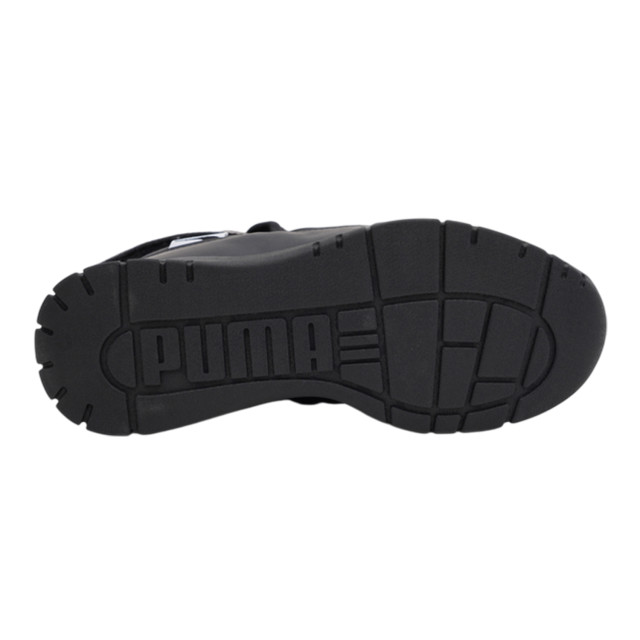 Puma Kinder/kinder nieve ecologisch leren enkellaarsjes UTMR78043_black large