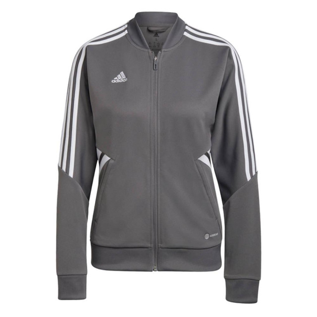 Adidas Dames condivo 22 full zip track jacket UTMR2255_greysilver large Adidas Dames condivo 22 full zip track jacket UTMR2255_greysilver large