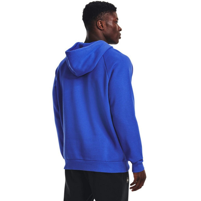 Under Armour Heren rival fleece hoodie UTMR2227_blue large