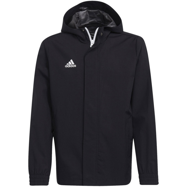 Adidas Kinder/kids entrada 22 all weather jacket UTMR2027_black large Adidas Kinder/kids entrada 22 all weather jacket UTMR2027_black large