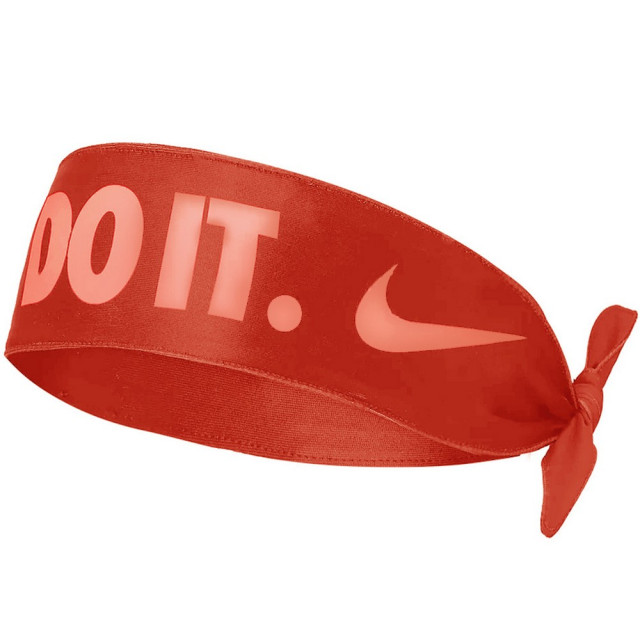 Nike Dri-fit hoofdband met logo UTMR1492_red large