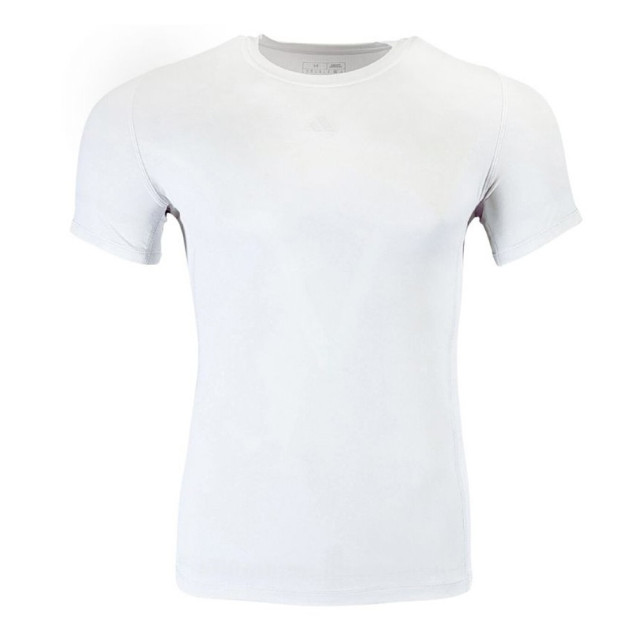 Adidas Heren techfit aeroready t-shirt met korte mouwen UTMR1894_white large