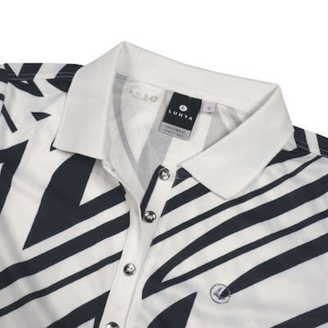 Luhta hennola polo korte mouw dames - 068760_100-M large