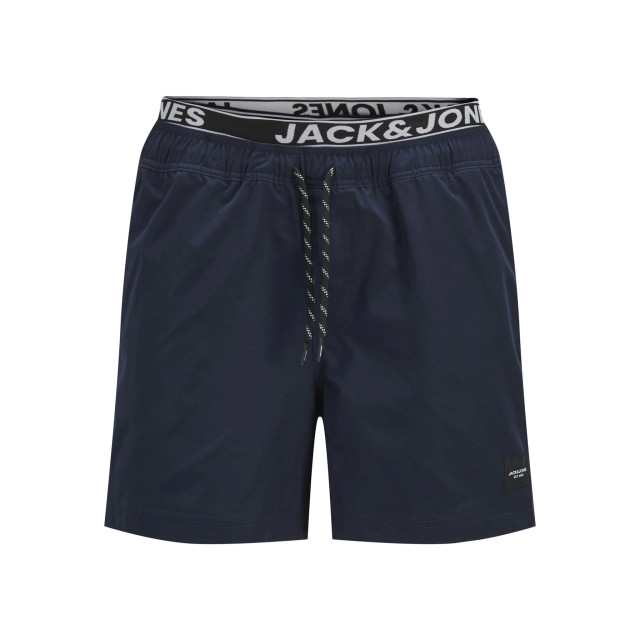 Jack & Jones Zwemshorts jongens jpstmaui dubbele waistband donker 12273847 large