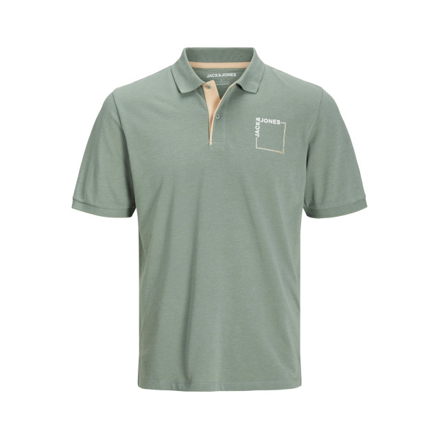 Jack & Jones Heren polo jjverner 12269307-Iceberg Green large