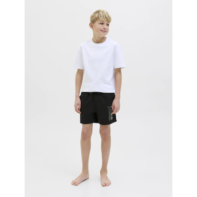 Jack & Jones Zwemshort jpstmaui double logo effen 12273841-Zwart large