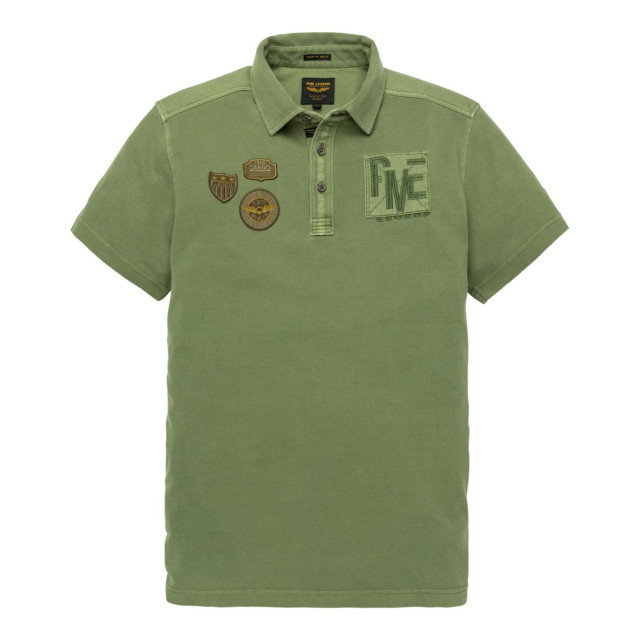 No Excess Polo pique garment dyed with linen - 5369.20.0010 large