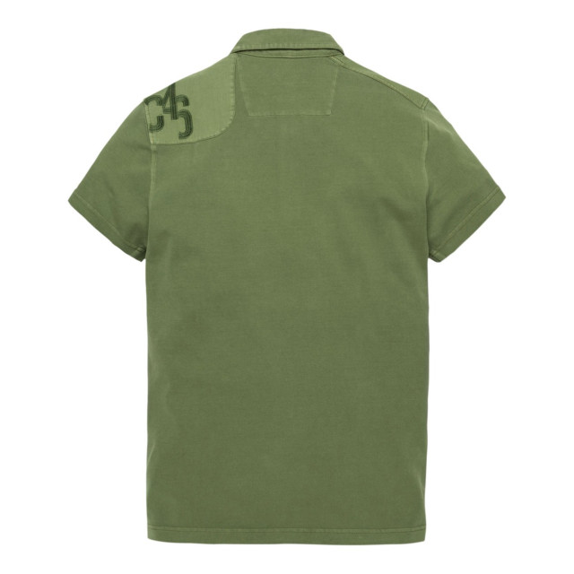 No Excess Polo pique garment dyed with linen - 5369.20.0010 large