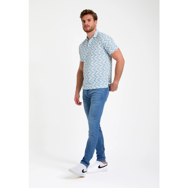 Gabbiano Heren polo 235537 4001 bright blue Gabbiano Polo 235537 4001BrightBlue large