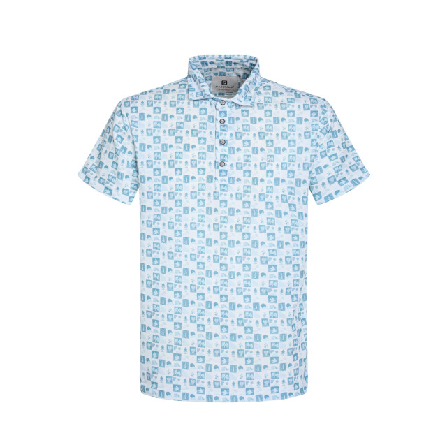 Gabbiano Heren polo 235537 4001 bright blue Gabbiano Polo 235537 4001BrightBlue large