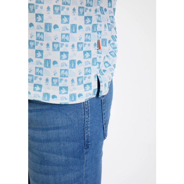 Gabbiano Heren polo 235537 4001 bright blue Gabbiano Polo 235537 4001BrightBlue large