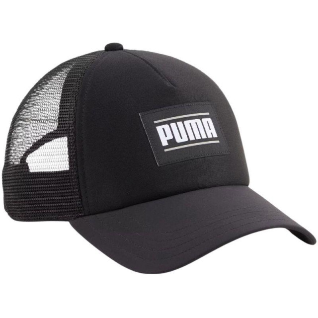 Puma Unisex ess trucker-cap voor volwassenen UTMR817_black large Puma Unisex ess trucker-cap voor volwassenen UTMR817_black large