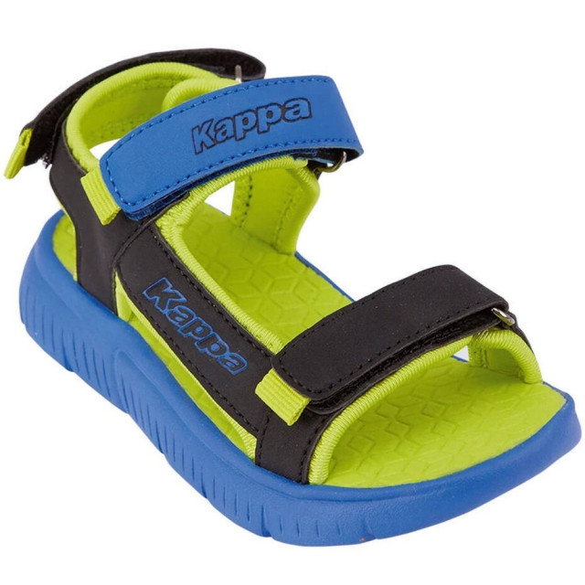 Kappa Kinders/kids kaleo sandalen UTMR78272_blackbluegreen large