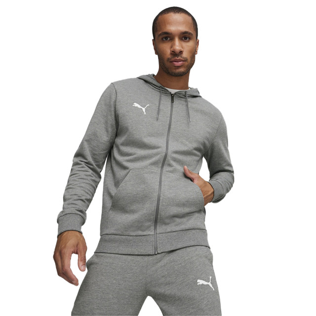Puma Heren team doel hoodie UTMR757_greysilver large