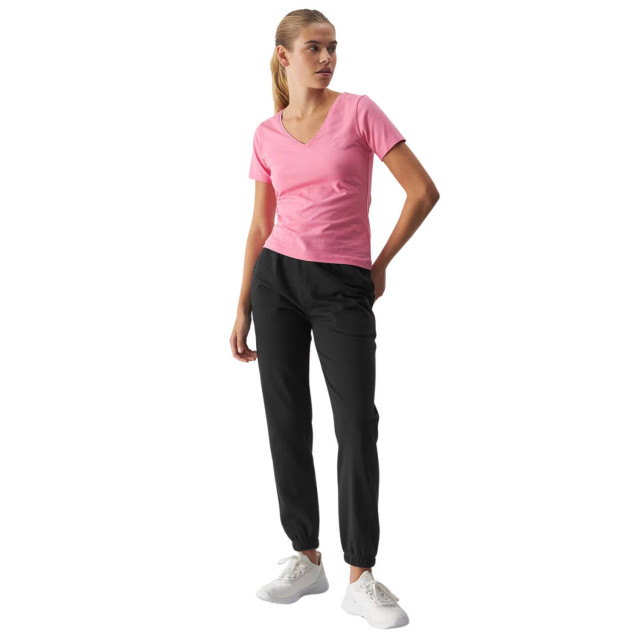 4F Dames f1649 logo t-shirt UTMR2130_pink large