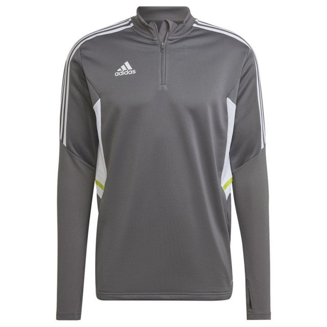 Adidas Heren condivo 22 quarter zip training sweatshirt UTMR1557_grey large