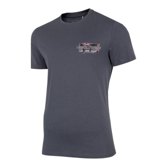 4F Heren h4z22 tsm030 t-shirt UTMR1469_grey large