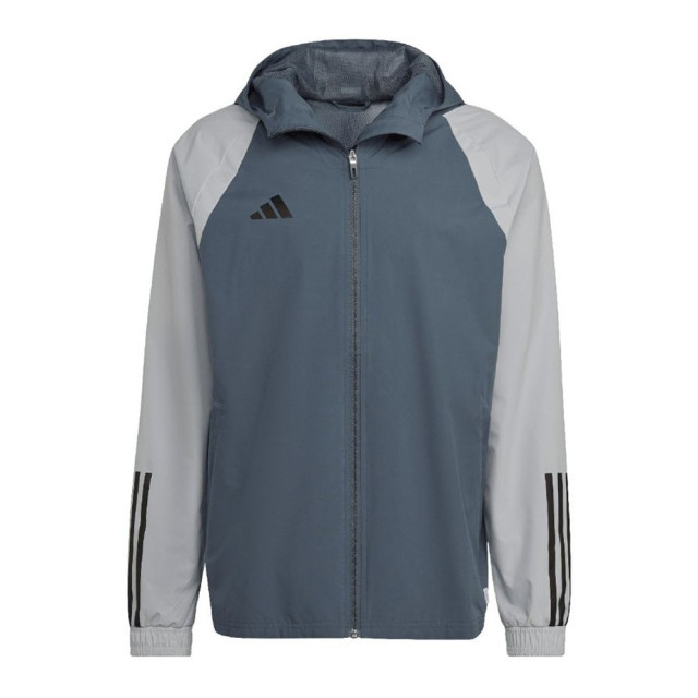Adidas Heren tiro 23 competition all weather jacket UTMR1485_grey large Adidas Heren tiro 23 competition all weather jacket UTMR1485_grey large