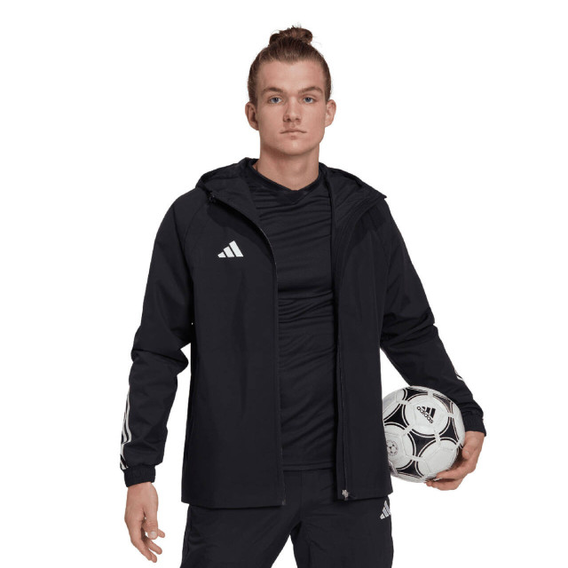 Adidas Heren tiro 23 competition all weather jacket UTMR1485_black large Adidas Heren tiro 23 competition all weather jacket UTMR1485_black large