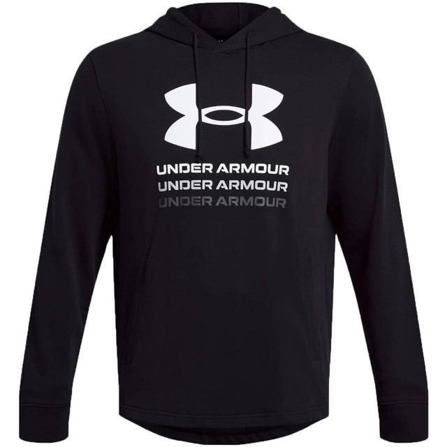 Under Armour Heren rival terry grafische hoodie UTMR1295_black large