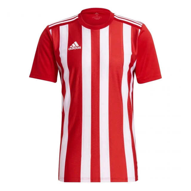 Adidas Heren 21 gestreepte gerecyclede polyester jersey UTMR1711_red large