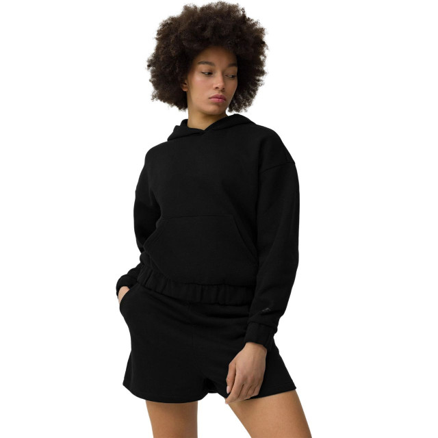 4F Dames f255 hoodie UTMR1856_black large 4F Dames f255 hoodie UTMR1856_black large
