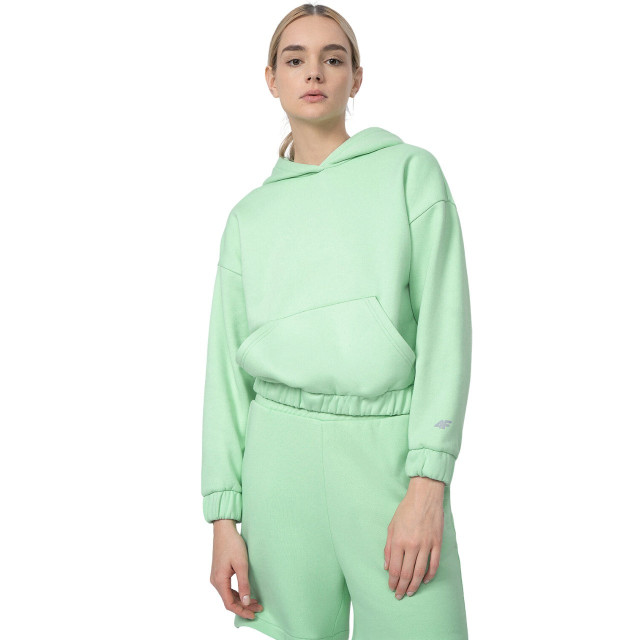 4F Dames f255 hoodie UTMR1856_green large 4F Dames f255 hoodie UTMR1856_green large