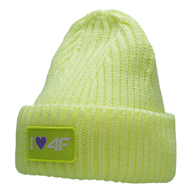 4F Kinder/kinder hjz22 logo muts UTMR1962_lime large 4F Kinder/kinder hjz22 logo muts UTMR1962_lime large