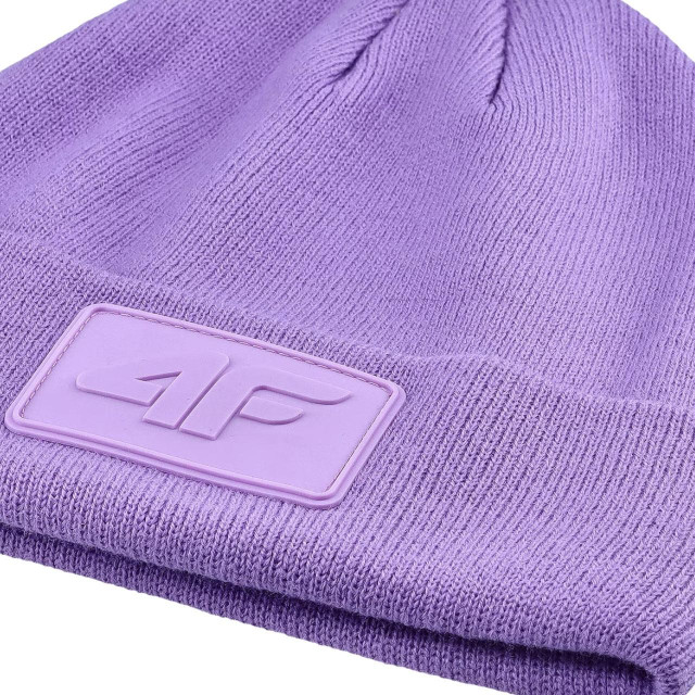 4F U433 beanie met logo UTMR2132_violet large 4F U433 beanie met logo UTMR2132_violet large