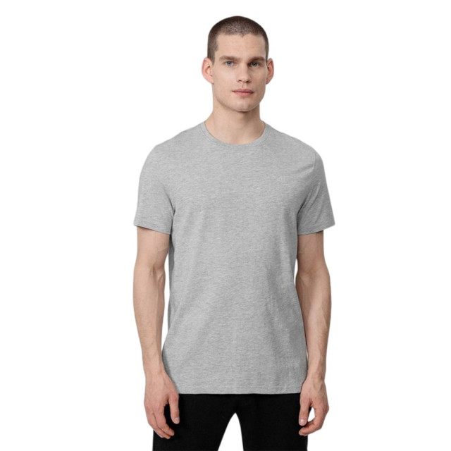 4F Heren h4l22 tsm352 t-shirt UTMR2341_greysilver large