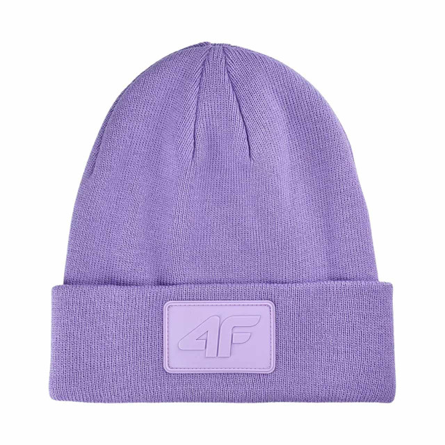 4F U433 beanie met logo UTMR2132_violet large 4F U433 beanie met logo UTMR2132_violet large