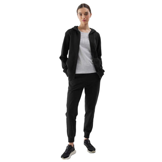 4F Dames wss24tswsf0956 hoodie met volledige rits UTMR1280_black large