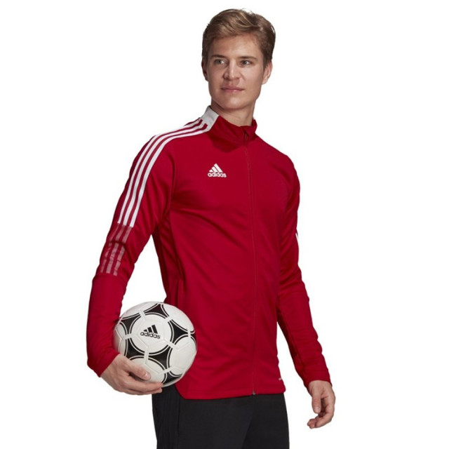 Adidas Heren tiro 21 track jacket UTMR584_red large