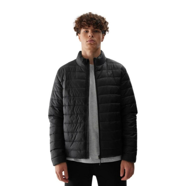 4F Gewatteerd herenjack met dons UTMR78050_black large