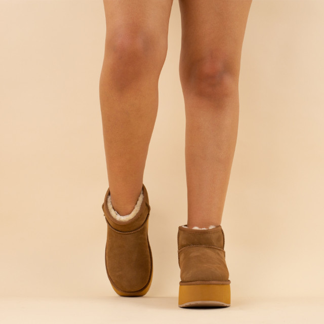 EMU Australia Emu boots stinger micro platform chestnut dames leer W13082-CHESTNUT large