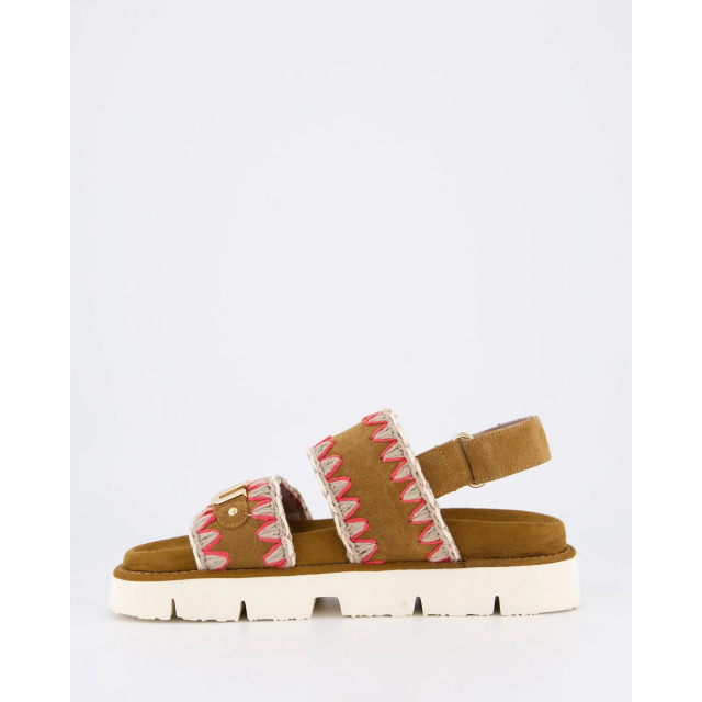 Mou Dames bio sandal overstitching MU.SW461011A-COG large