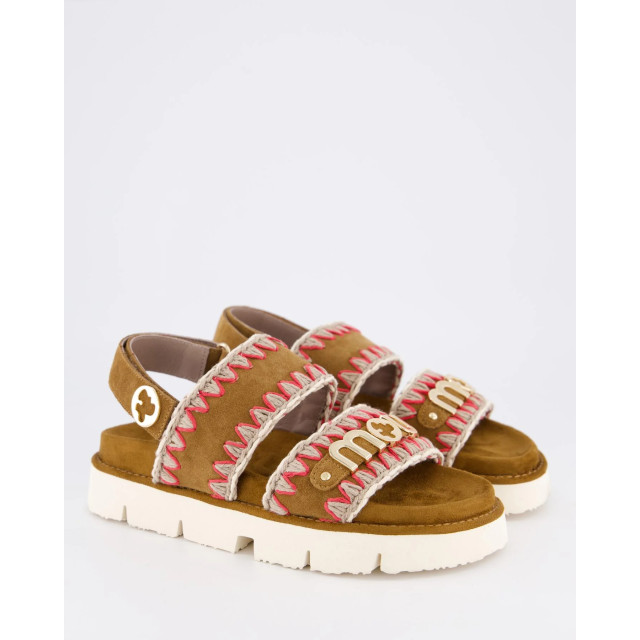 Mou Dames bio sandal overstitching MU.SW461011A-COG large