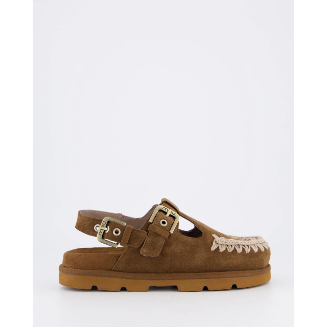 Mou Dames low bio mary jane MU.SW631004A-NUTBR large