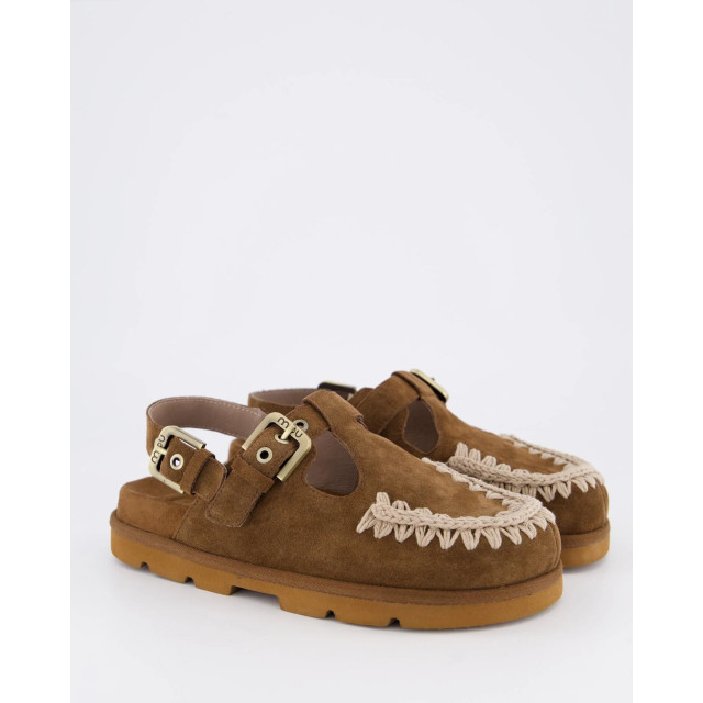 Mou Dames low bio mary jane MU.SW631004A-NUTBR large