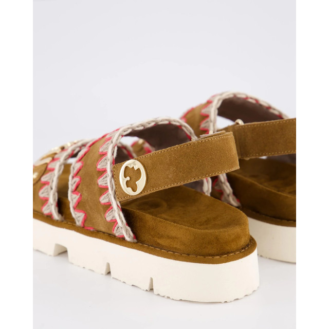 Mou Dames bio sandal overstitching MU.SW461011A-COG large