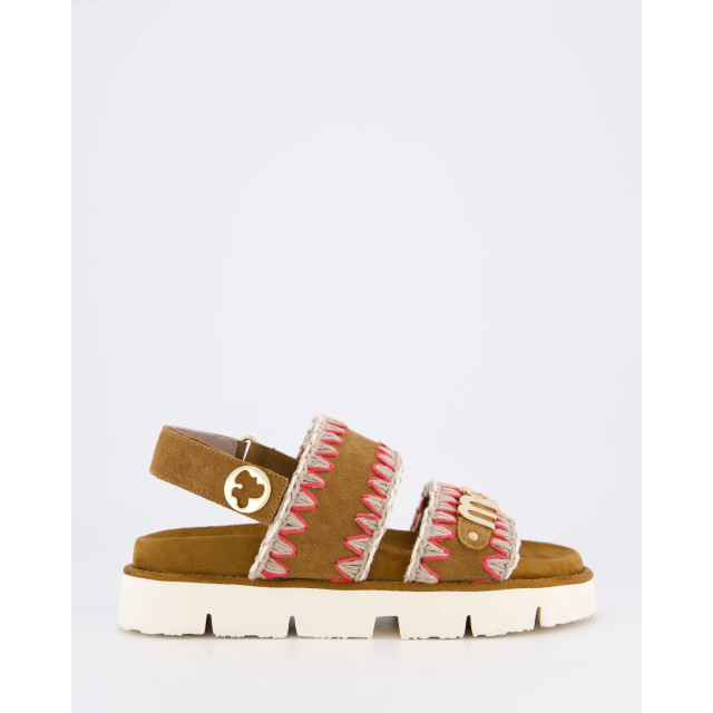 Mou Dames bio sandal overstitching MU.SW461011A-COG large
