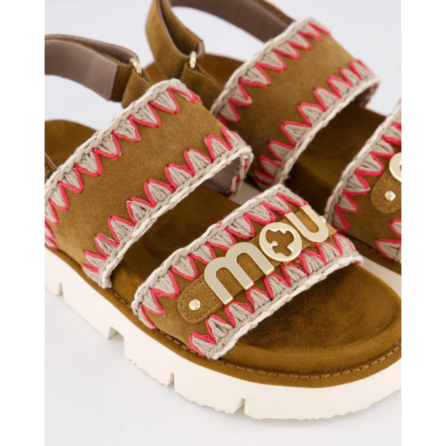 Mou Dames bio sandal overstitching MU.SW461011A-COG large