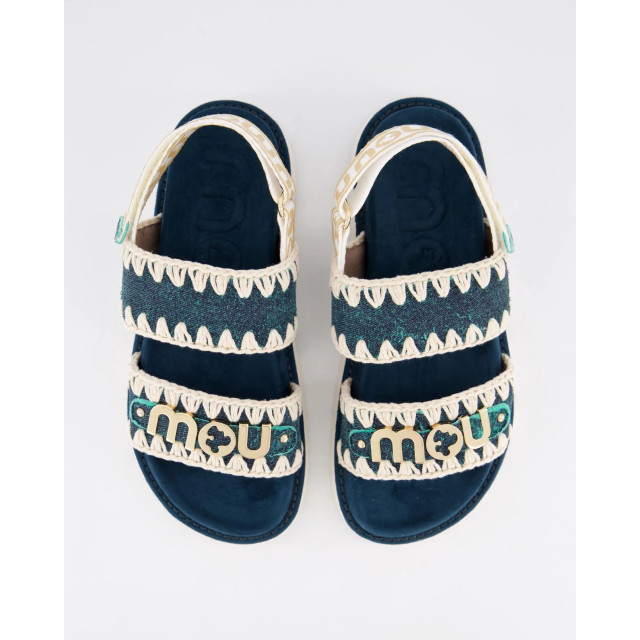 Mou Dames bio sandaal back strap beige MU.SW461001C-DENGR large