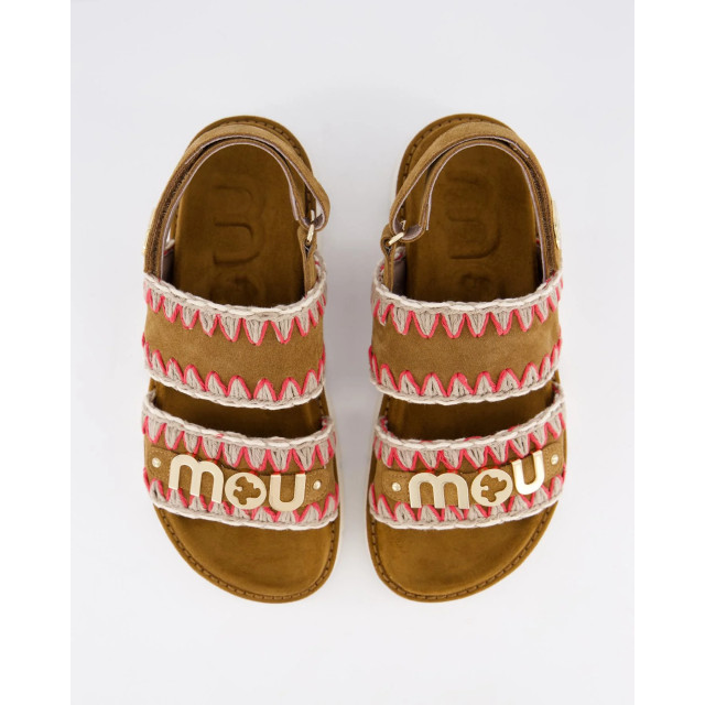 Mou Dames bio sandal overstitching MU.SW461011A-COG large
